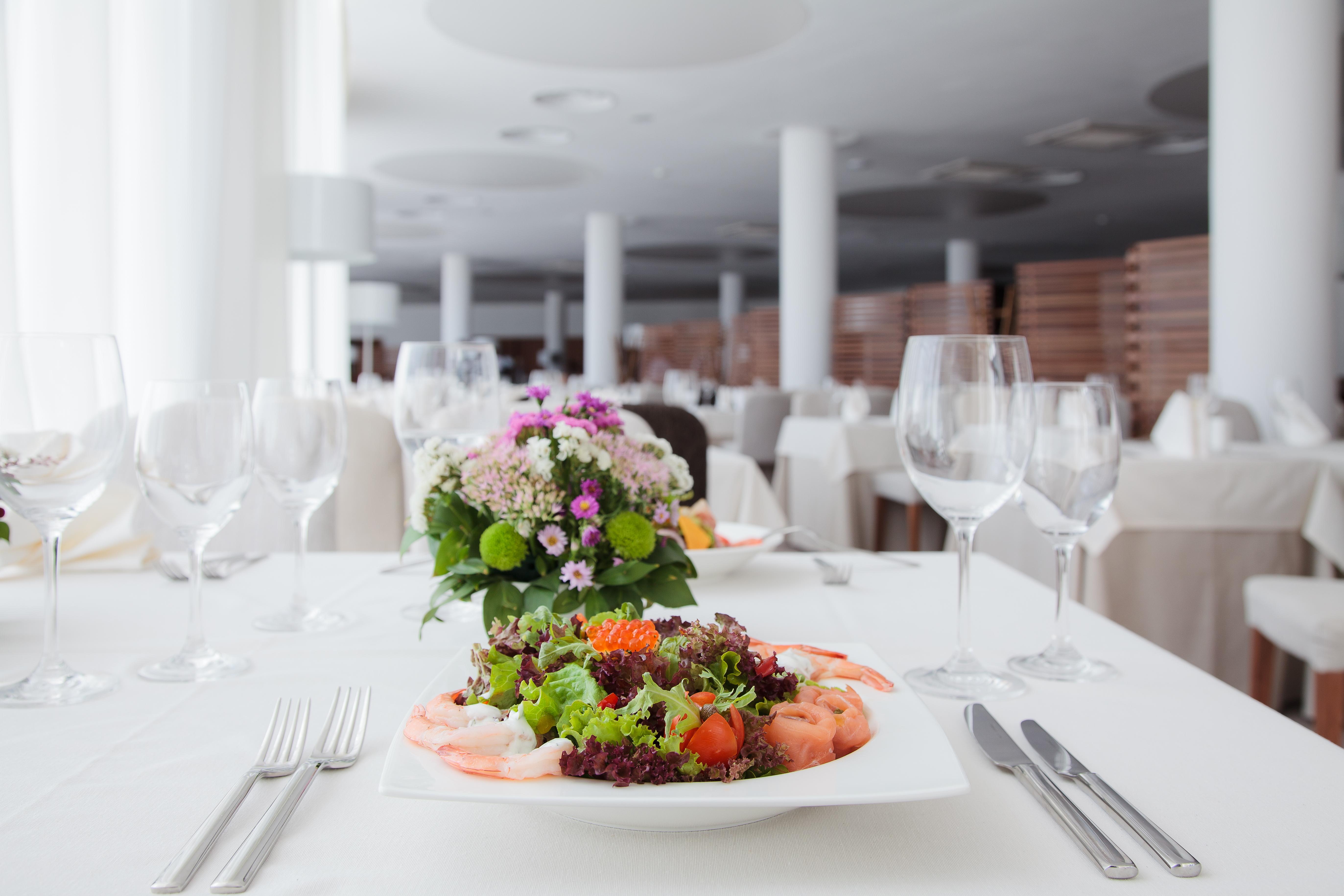 Lighthouse Golf & Spa Hotel Balchik Exterior photo A salad on a plate